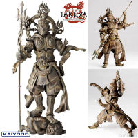 Figma ฟิกม่า งานแท้ 100% Figure Action Kaiyodo จาก Revoltech Takeya Jikokuten Dhrtarastra จิโกะกุเท็น ท้าวธตรฐ รูปปั้นเทพเจ้า No.005 EX Wooden Style Ver Original from Japan แอ็คชั่น ฟิกเกอร์ Anime อนิเมะ การ์ตูน มังงะ ของขวัญ สามารถขยับได้ Model โมเดล