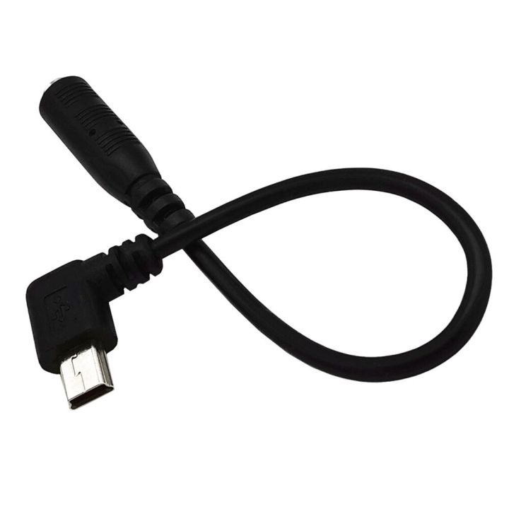 90-degree-bend-mini-usb-to-3-5-audio-adapter-cable-v3-mini-5p-to-3-5mm-female-mobile-phone-headset-conversion-cable-0-15m-cables