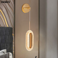 Gold Bright Special New Modern LED Wall Lamps For Study Living Room Bedroom Bedside Aisle Corridor Indoor Lighting Home Lights