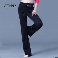 เต้นออกกำลังกายหญิง CONNY Body Connie Straight Pants Dance La Milk Square Yoga Pants ผ้าไหมหลวมเล็กน้อย