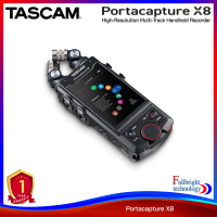 Tascam Portacapture X8 เครื่องบันทึกเสียงแบบ Multi-track ความละเอียดสูงสุด 32-bit/192kHz ที่มาพร้อมกับไมค์ในตัวถึง 2 Channel รับประกันศูนย์ไทย 1 ปี