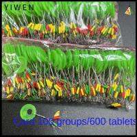 YIWEN 600pcs 100 Groups ลอยลอยได้ ตัวหยุดทุ่นตกปลา อุปกรณ์สำหรับตกปลา อุปกรณ์เสริมสายแท็กเกิล ถั่วยาง ทนทานต่อการใช้งาน นุ่มนุ่มๆ ถั่วอวกาศ ทะเลสาบแม่น้ำทะเล