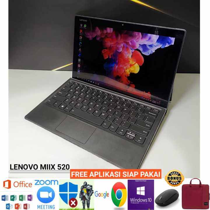 Laptop Lenovo Miix Flip Intel Core I Gen Ram Gb Ssd Gb