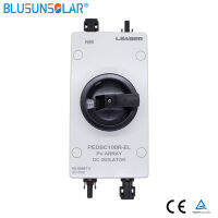 1 PCSLot Solar Electrical 1500V DC Isolator Switch with 2 pairs SOLAR Connectors for Solar Power System