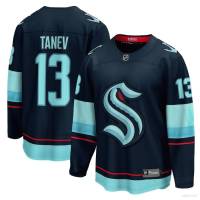 NHL Seattle Kraken Jersey Brandon Tanev Tshirts Long Sleeve Fans Sports Tops Plus Size