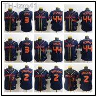 2022 Astros Houston ชุดเบสบอล 2 27 44 เสื้อผ้าเด็กรุ่นแฟนปัก