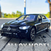 1:24 E-Class E300 L ล้อแม็กรถยนต์รุ่น D Iecasts โลหะของเล่นยานพาหนะรถรุ่นจำลองเสียงและแสงคอลเลกชันของขวัญเด็ก