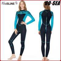 SLINX 2 Neoprene One-piece ชุดว่ายน้ำ Frogman Scuba ชุดเล่นเซิร์ฟดำน้ำฉมวกแทงปลาเก็บชุดดำน้ำอบอุ่น