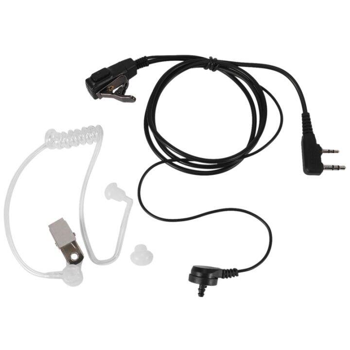 2-pin-ptt-mic-headset-covert-acoustic-tube-in-ear-earpiece-for-kenwood-tyt-baofeng-uv-5r-bf-888s-cb-radio-accessories