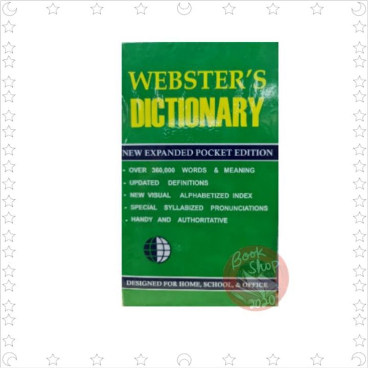 ster's DICTIONARY (new expanded pocket edition) Lazada PH