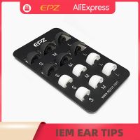 EPZ In-Ear Ear Caps For Earphones Silicone Covers Cap Replacement Earbud IEM Tips Earbuds Eartips Earplug Ear Pads Cushion 12Pcs