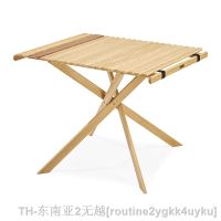 hyfvbu✿✸  Naturehike Dining-table Outdoor BBQ Tables All-in-one Quick-opening Wood Camping Table