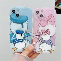 Supeso เคสสำหรับ Vivo Y36คนรักโทรศัพท์ Y11D Y02A Y12S Y15S Y16S Y19 Y17 Y20 Y21 Y22 Y76 Y35 Y71A Y30i Y50 Y75 Y83 Y51 Y53S Y52 Y55เป็ดเดซี่ S-Shape ใหม่อินเทรนด์