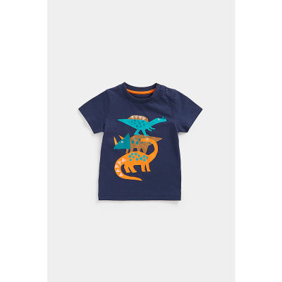 เสื้อยืดเด็กผู้ชาย Mothercare Dino T-Shirt CC839