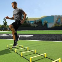 Football Training Agility Ladders Dual-purpose Agility Stairs Soccer Basketball Foot Work Practice Ladders Soccer Speed Ladders