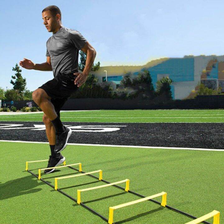 Football Training Agility Ladders DualPurpose Agility Stairs Soccer