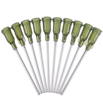 【JH】 20pcs/set Dispensing Needles Syringe Needle 1.5 quot; 14 Gauge Luer Lock for Mixing Many