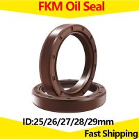 2Pcs FKM Framework Oil Seal ID 25mm 26mm 27mm 28mm 29mm OD 32 72mm Thickness 4 12mm Fluoro Rubber Gasket Rings