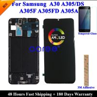 Super AMOMLED LCD For Samsung A30 LCD A305 lcd display For Samsung A30 2019 A305F LCD Screen Touch Digitizer Assembly