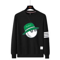 ✵▣◄ Malbon Men 39;s Pullover Golf Cotton Shirt Hooded Autumn Sweater 2023 New Couple Fashion Round Neck Long Sleeve Relaxed Sportswear