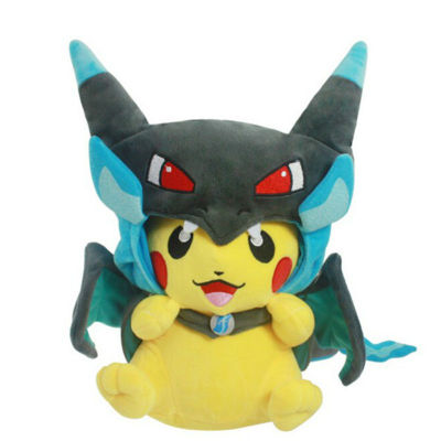 Cosplay Toys Plush Mega Cos Charizard Soft Stuffed Kids Toy