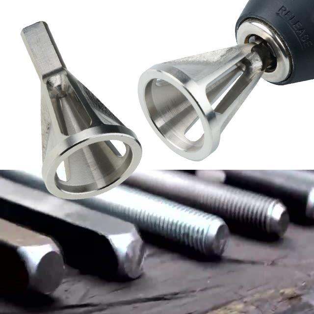 stainless-steel-deburring-external-chamfer-tool-multifunction-drills-bit-metal-chuck-drillling-bit-remove-burr-repairs-tools