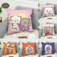 【hot】◑☂❡ and Bubu Sofa Cushion Covers for Room Decoration Dormitory Car Office Waist Throw Pillows Kids Gifts