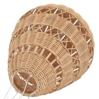 Hand-Woven Rattan Hot Air Balloon Childrens Room Wall Decoration Bohemian Nursery Decoration Photo Props