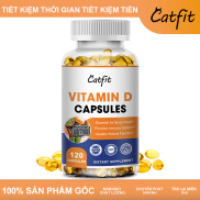 Catfit vitamin D capsule promote absorption and use of calcium promote