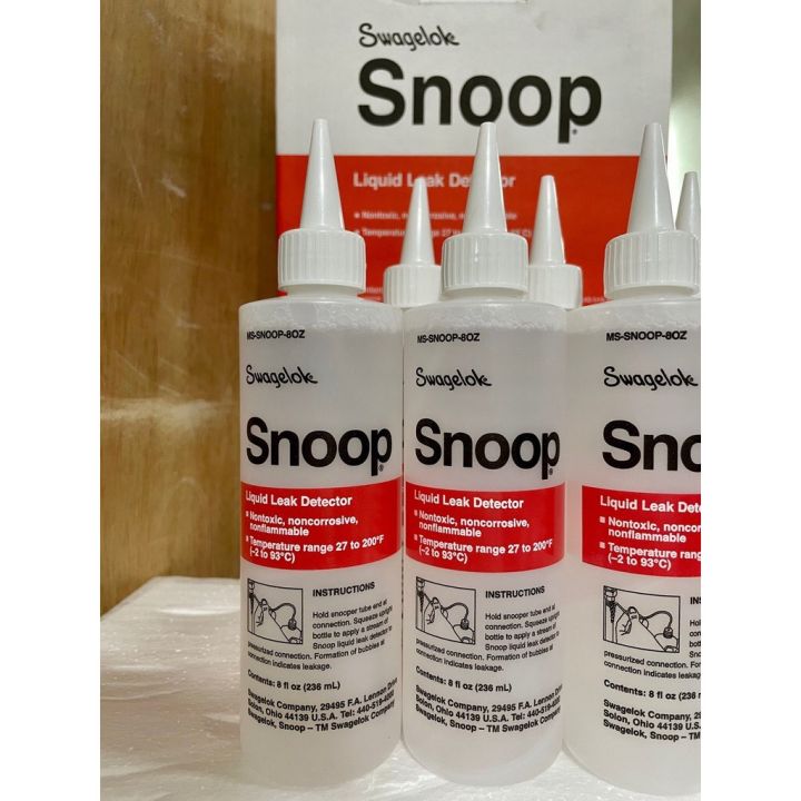 Swagelok Snoop® Liquid Leak Detector, 8 oz. (236 mL) Bottle | Lazada