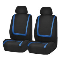 KBKMCY Refresh aged Car Seat Covers Set Fit for Nissan Sunny Primera P12 Micra almera Front Rear Seat Protector