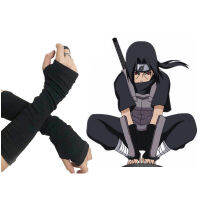 ญี่ปุ่นอะนิเมะ Kakashi ถุงมือสีดำคอสเพลย์ Man Women Block Keep Warm Cuff Mitten คอสเพลย์เครื่องแต่งกาย Accessories