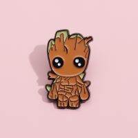 Baby Groot เคลือบ Pin ผู้ปกครองของ Galaxy เข็มกลัดป้ายน่ารัก Badge ภาพยนตร์การ์ตูนของขวัญเครื่องประดับสำหรับเพื่อนแฟนๆ