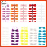 DANCH 24Pcs/Set Matte ทำเล็บ ปกเต็ม เคล็ดลับเล็บ เล็บนางระบำ เล็บปลอม เล็บปลอมโลงศพ