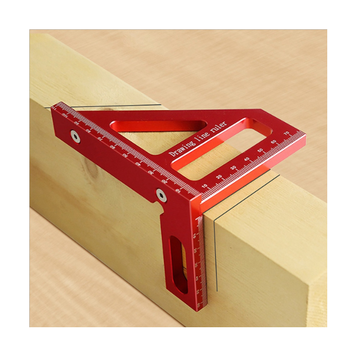 woodworking-square-protractor-aluminum-alloy-miter-triangle-ruler-layout-measuring-tool-for-engineer-carpenter-red