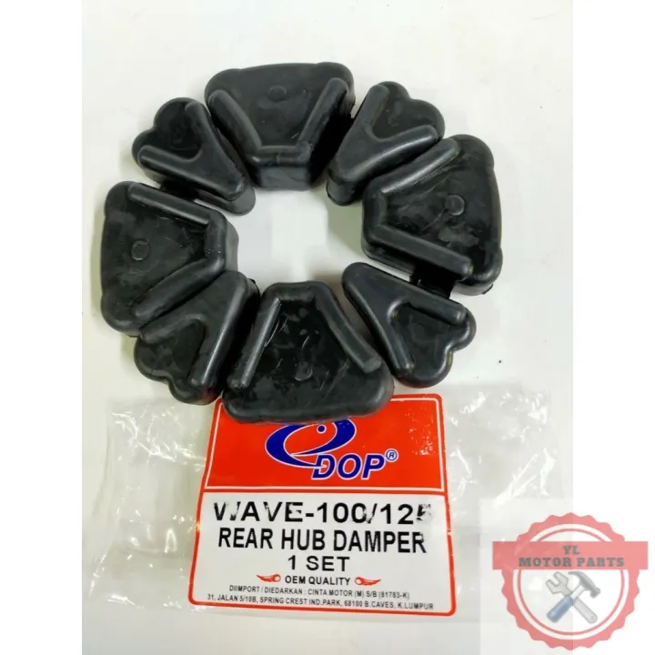 Honda Wave100 Wave125 Ex5 Dream Hub Rubber Hub Getah Hub Damper Rear Hub Damper Getah Belakang 2684