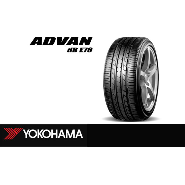 ยางรถยนต์-ขอบ16-yokohama-205-55r16-รุ่น-advan-db-decibel-e70-2-เส้น-ยางใหม่ปี-2022