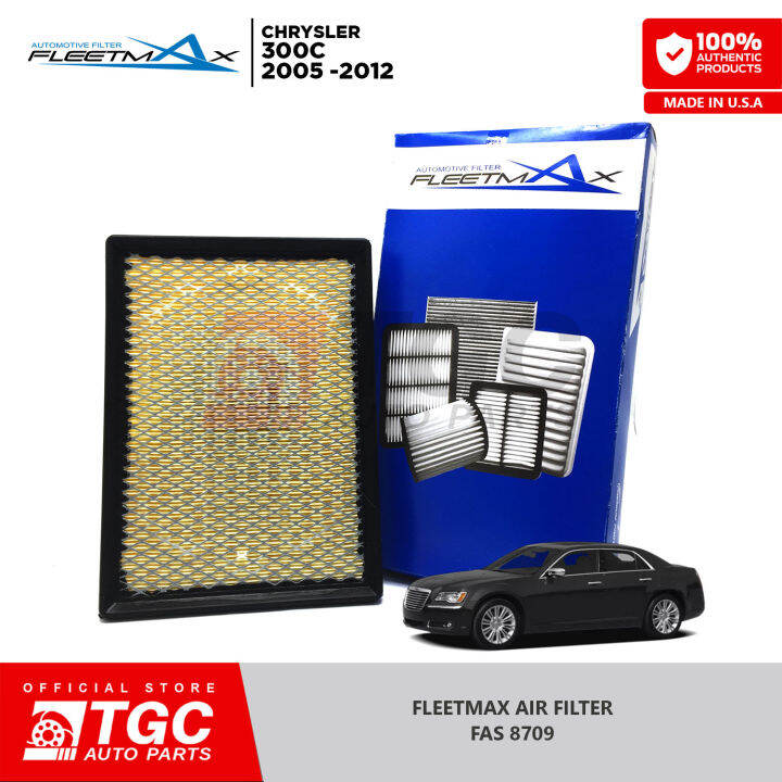 Fleetmax Air Filter / Air Cleaner CHRYSLER 300C 2005 -2012 FAS 8709 1PC ...