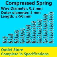 【In-demand】 Discount_Bazar Rotor Return Spring Pressure Spring Outlet Store บีบอัด Spring Outlet Store เส้นผ่านศูนย์กลางของเส้น0.m, เส้นผ่านศูนย์กลางภายนอก5มม