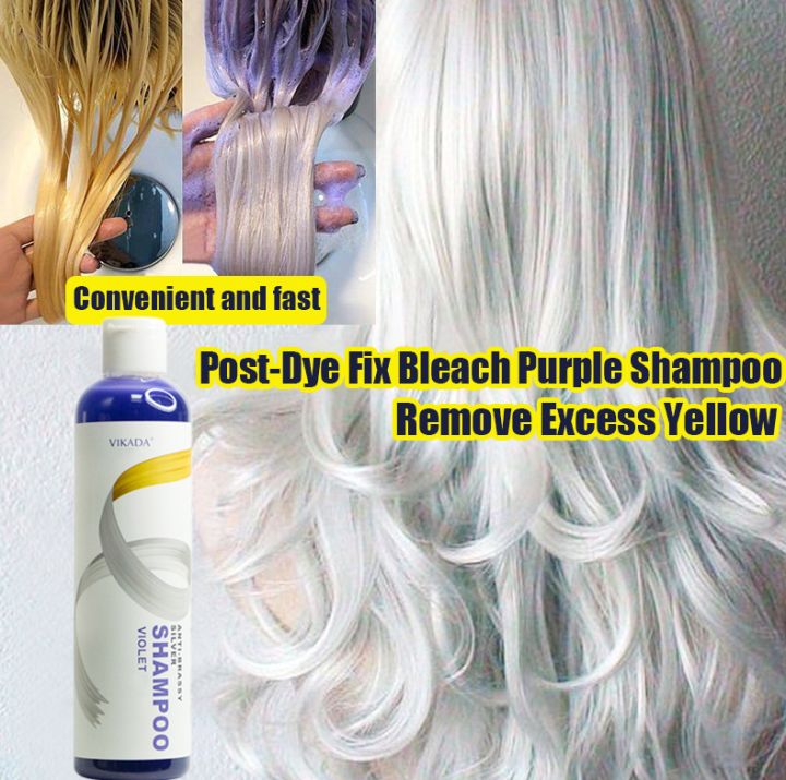 VIKADA Purple Shampoo Hair Color Shampoo with AntiBrass Hair Dye