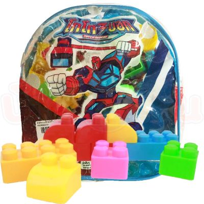 CFDTOY ตัวต่อ กระเป๋าตัวต่อ กระเป๋าของเล่น ของเล่นเด็ก คละสีคละแบบ 88018