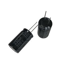 【cw】 5pcs 200V330uf 18x35mm aluminum electrolytic capacitor 330uf 200v 200v330mf 330mf200v 200v330mfd 200Vdc 200wv !