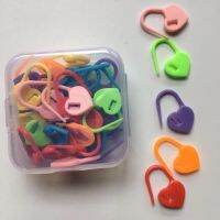 【CW】 30pcs/box Hot sell Color Plastic Knitting Tools Locking Markers Crochet Latch Needle Clip