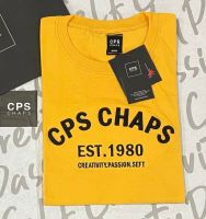 ลายใหม่ เสื้อยืดแขนสั้นงานปักนูน CPS SHAPS No.55 งานป้าย ใส่ได้ที้งชายหญิง Cotton100% S M L XL