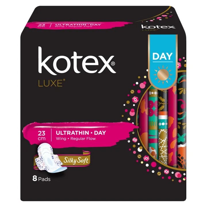 Kotex Luxe 23cm Ultra Thin Day Sanitary Pad 3 x 8s Lazada PH