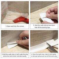 1 Roll PVC Material Kitchen Bathroom Wall Sealing Tape Waterproof Mildew Tile Crack Repair Tape