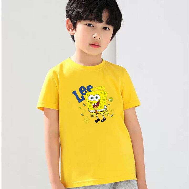 k-2259เสื้อยืดแขนสั้นเด็กลายการ์ตูนน่ารัก-ผ้านุ่มใส่สบาย-ลายเยอะ-สีครบ-ไซส์ครบ-ปลีก-ส่ง