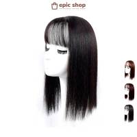 แฮร์พีช ผมม้า ซีทรูสไตล์เกาหลี ผมปลอม ผมหน้าม้า fringe hair wig