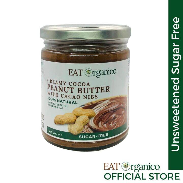 COD Unsweetened Sugar Free Cocoa Peanut Butter Diabetic Friendly Low