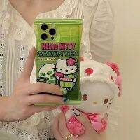 {Shell Superman Digital} Creative Candy Milk Bag การ์ตูน Sanrio Hello Kitty เคสโทรศัพท์สำหรับ Iphone 11 12 13 14 Pro Max X Xs Xr ฝาครอบโปร่งใส